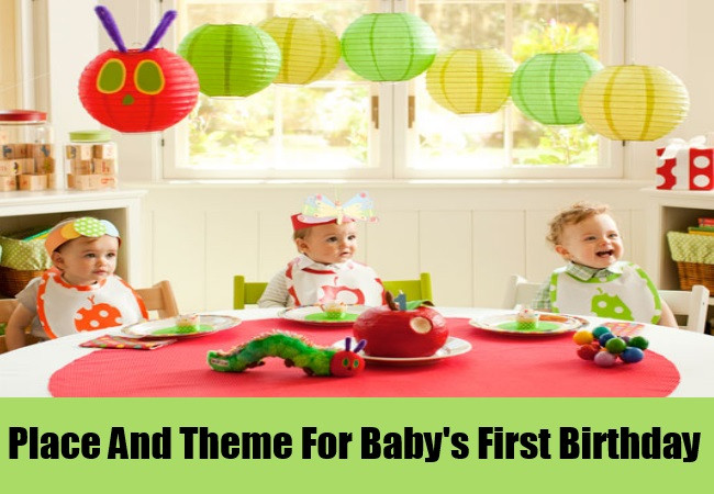 Best ideas about Baby 1st Birthday Party Places
. Save or Pin How To Celebrate Baby s First Birthday Ideas For First Now.