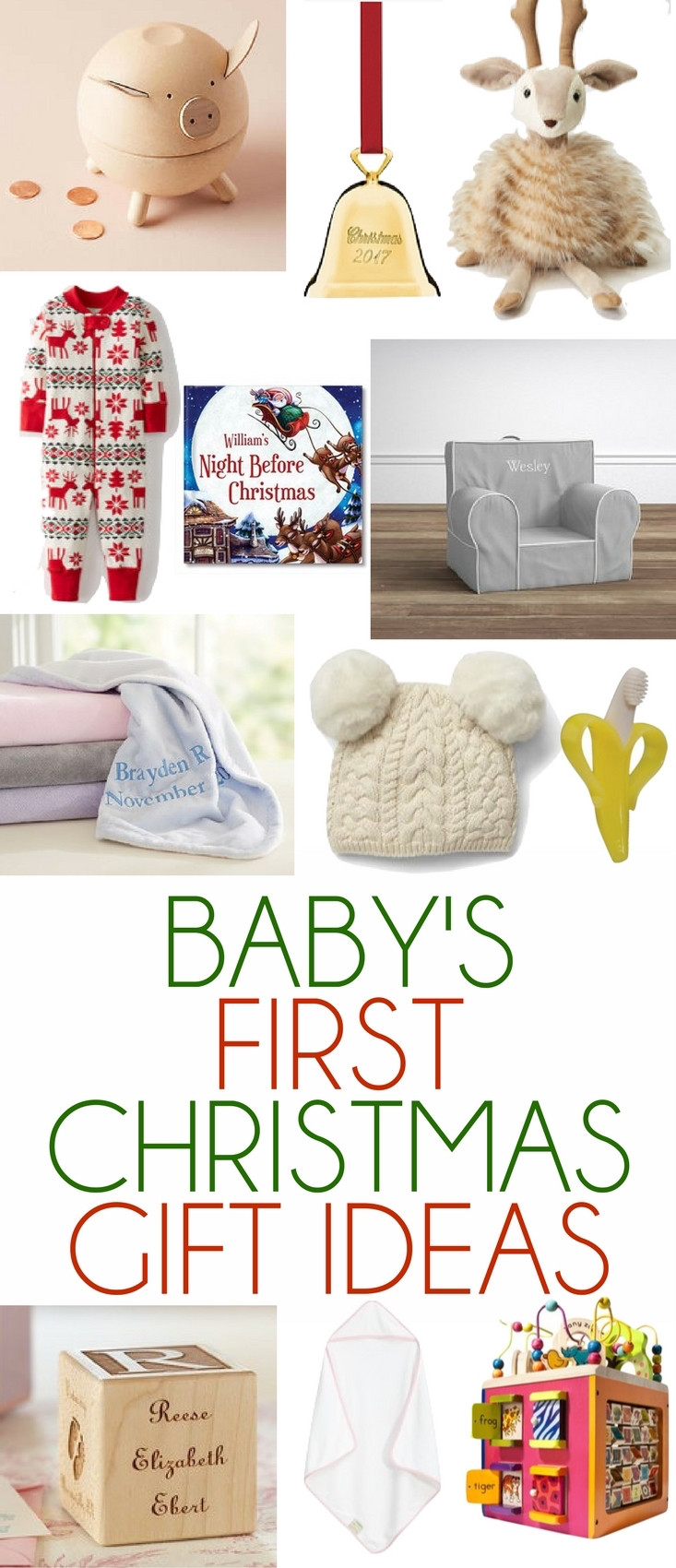 Best ideas about Baby 1St Christmas Gift Ideas
. Save or Pin Baby s First Christmas Gift Ideas Lovely Lucky Life Now.