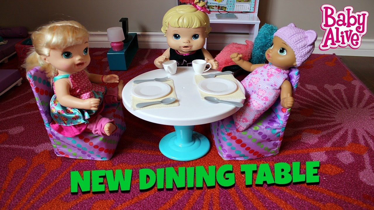 Best ideas about Baby Alive Furniture
. Save or Pin Baby Alive Furniture Getting Dining Table Set Bailey and Now.