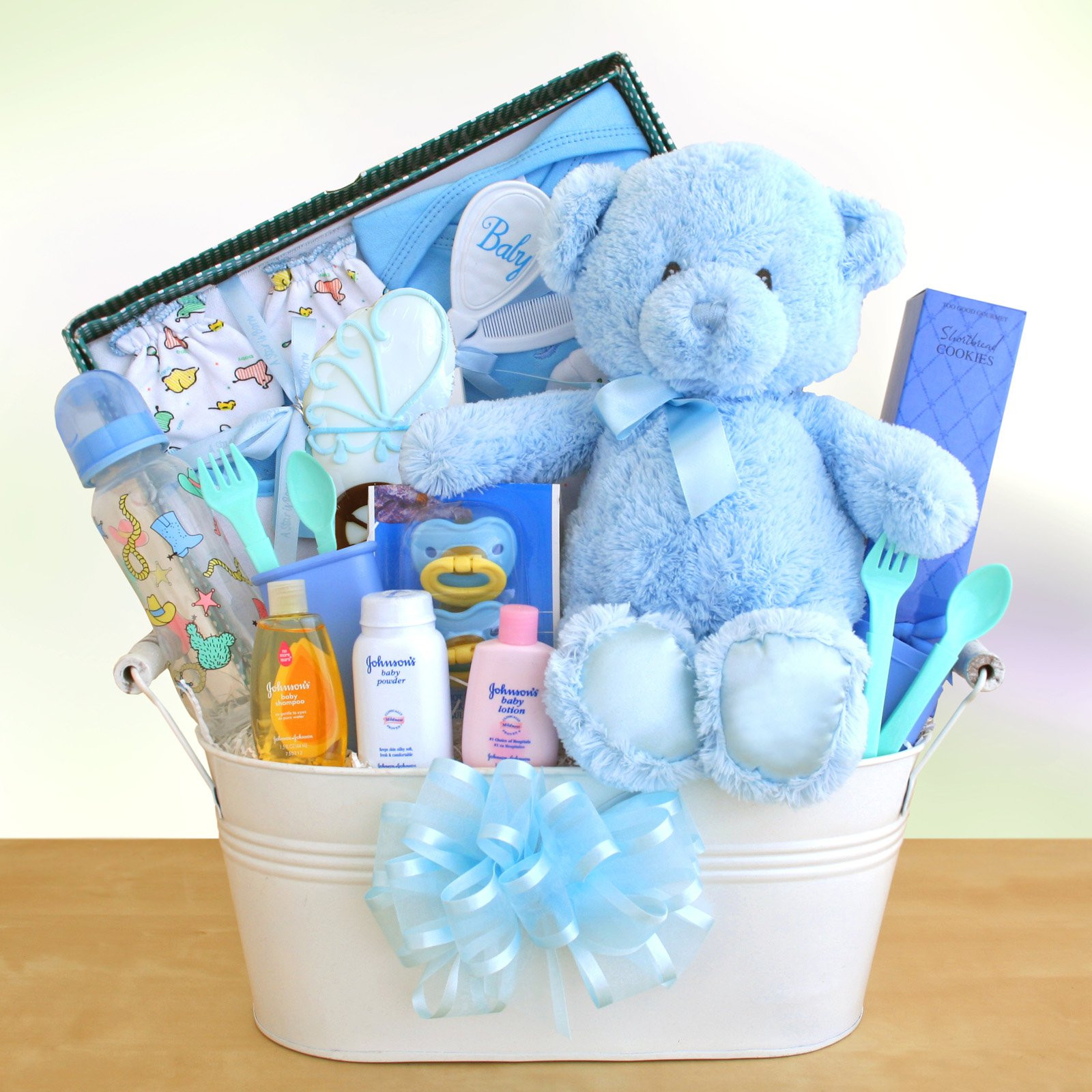 Best ideas about Baby Boy Gift Ideas
. Save or Pin New Arrival Baby Boy Gift Basket Gift Baskets by Now.