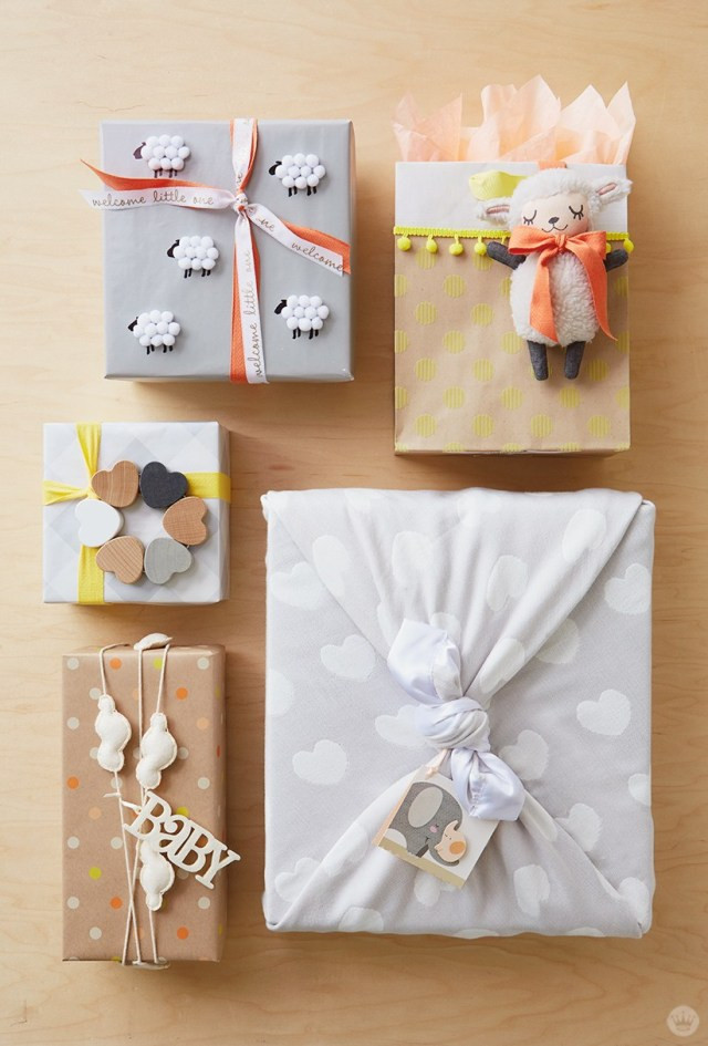 Best ideas about Baby Boy Gift Wrap Ideas  . Save or Pin Baby t wrap ideas Showered with love Think Make Now.