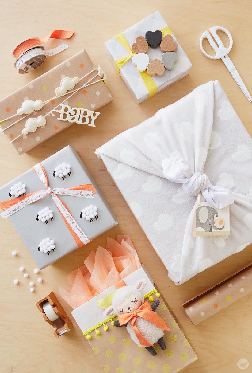 Best ideas about Baby Boy Gift Wrap Ideas  . Save or Pin Baby t wrap ideas Showered with love Think Make Now.