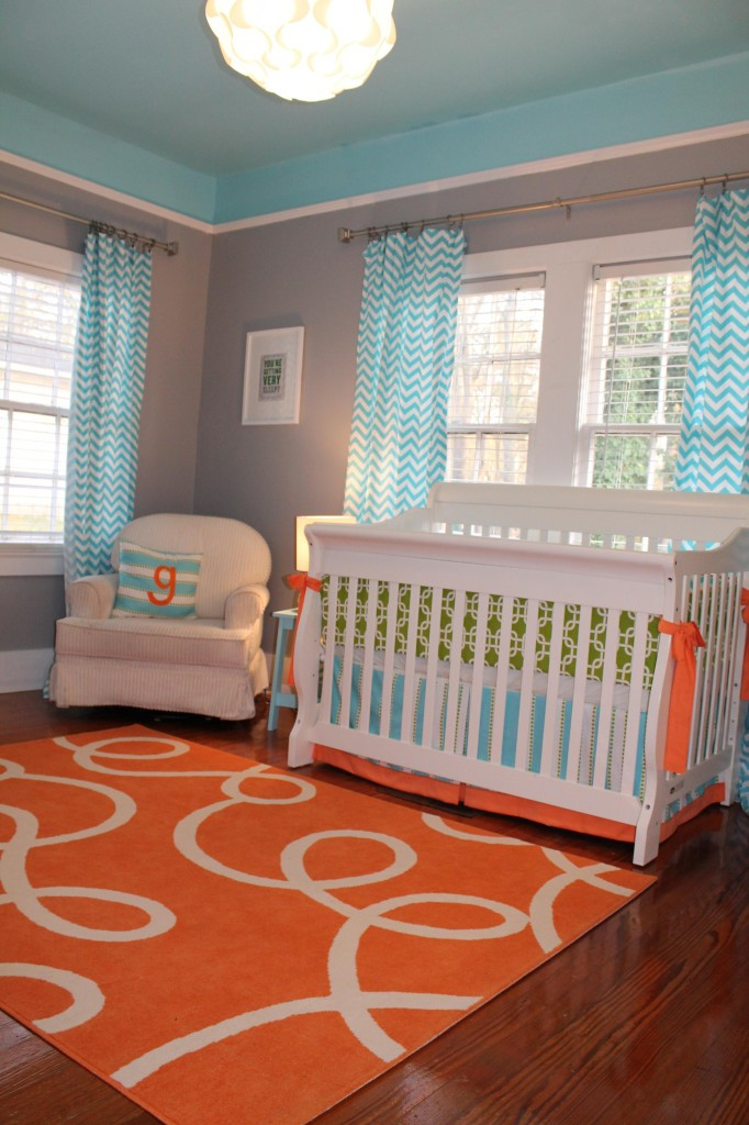 Best ideas about Baby Boy Room Colors
. Save or Pin Custom Nursery Art by Kimberly Cool Color bo Orange Now.