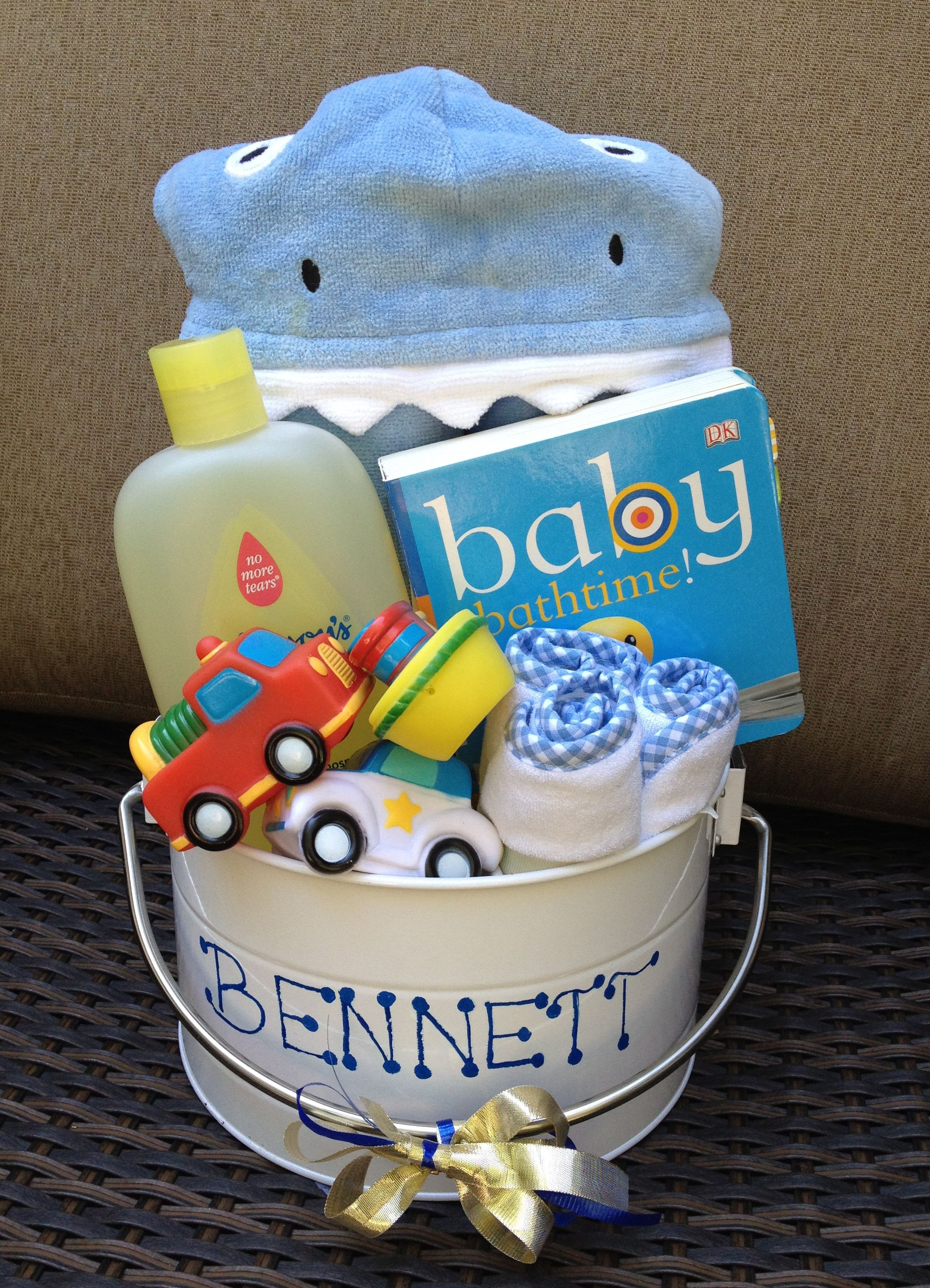 Best ideas about Baby Boy Shower Gift Ideas
. Save or Pin Baby Bath Bucket Perfect for baby shower ts for boy or Now.