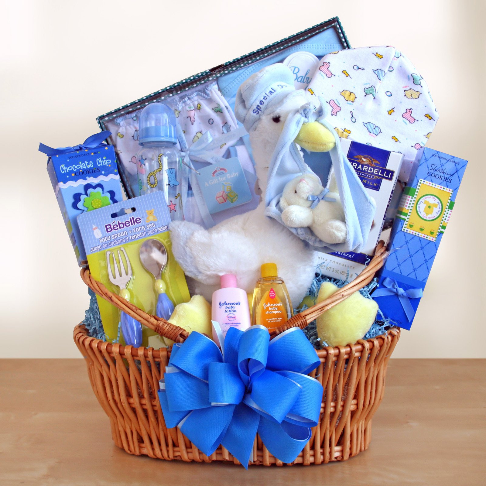 Best ideas about Baby Boy Shower Gift Ideas
. Save or Pin Special Stork Delivery Baby Boy Gift Basket Gift Baskets Now.