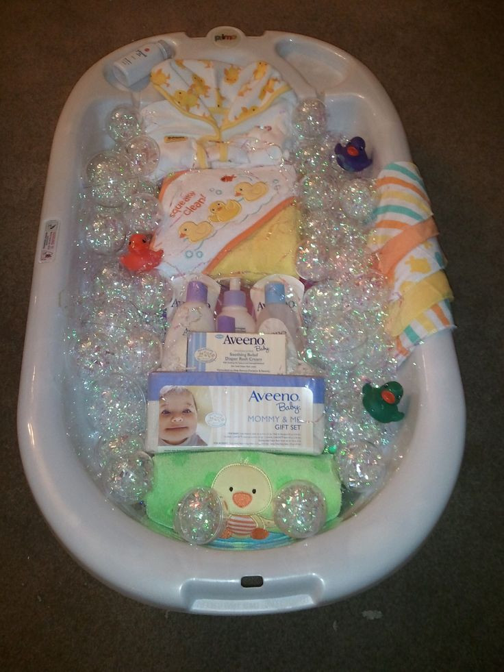 Best ideas about Baby Boy Shower Gift Ideas
. Save or Pin Bath time t basket for baby shower Now.