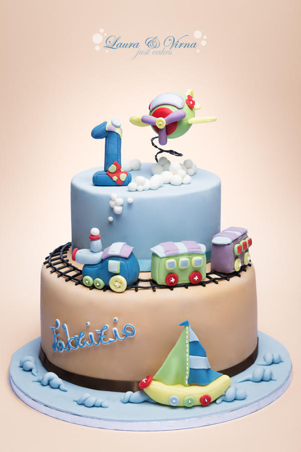 Best ideas about Baby Boys Birthday Cake
. Save or Pin Baby boy cake cake by Laura e Virna just cakes CakesDecor Now.