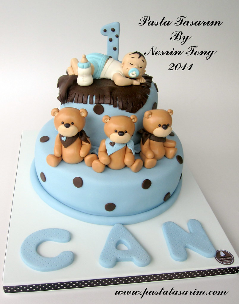Best ideas about Baby Boys Birthday Cake
. Save or Pin sleeping baby boy can 1strthday cake Now.