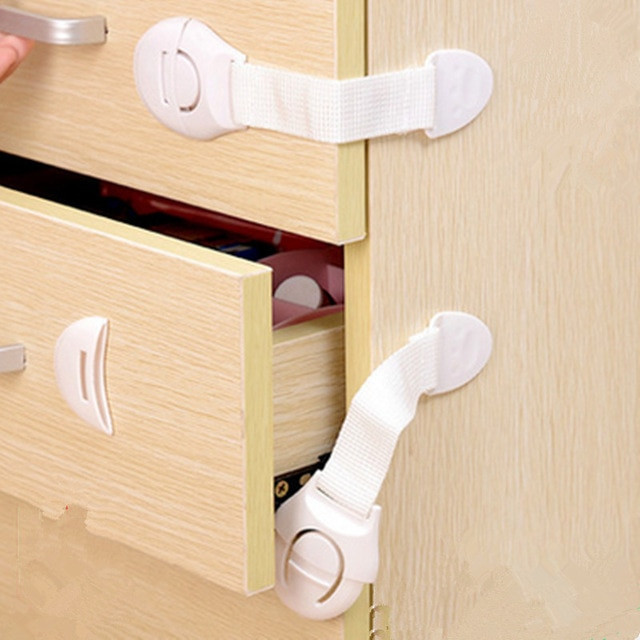 Best ideas about Baby Cabinet Locks
. Save or Pin 5pcs Child Baby Safety Cabinet Locks Children Wardrobe Now.