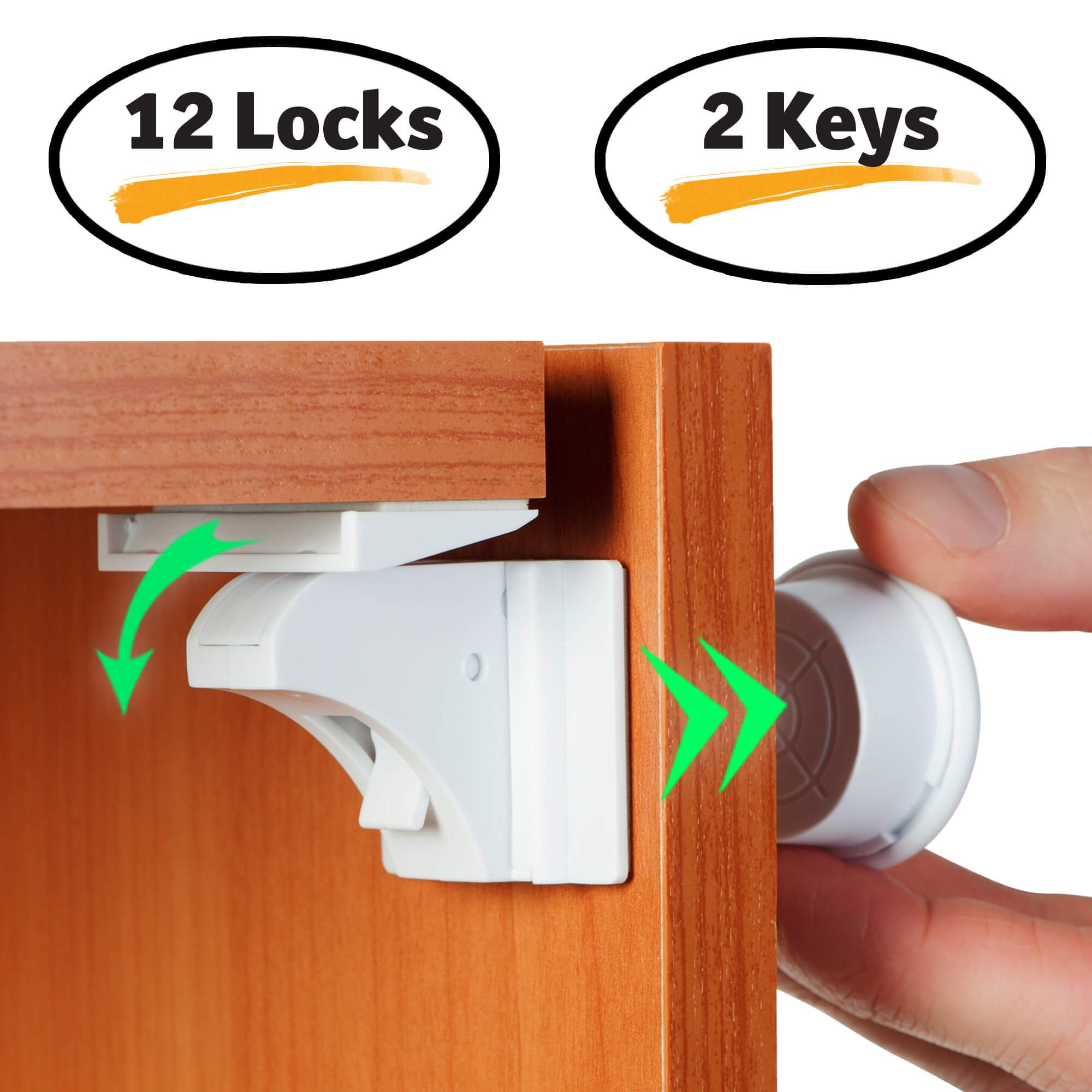 Best ideas about Baby Cabinet Locks
. Save or Pin Baby Proofing Magnetic Cabinet Lock Set Child Safety Locks Now.