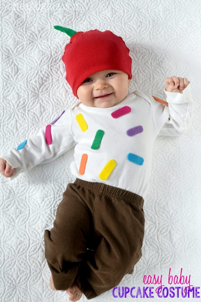 Best ideas about Baby Costume DIY
. Save or Pin Easy Cupcake Baby Costume Wine & Glue Now.