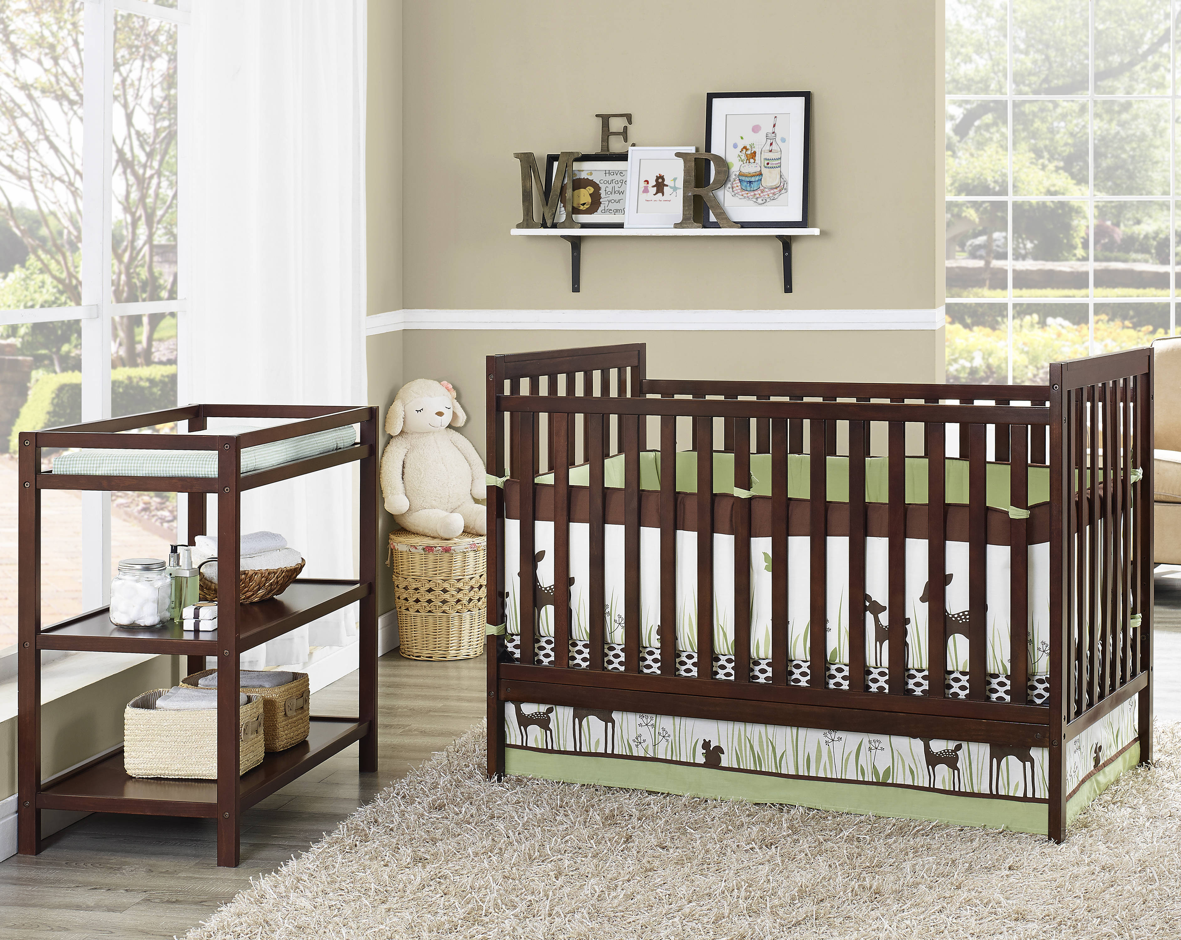 Best ideas about Baby Crib With Changing Table
. Save or Pin Baby Relax Emma 2 in 1 Crib and Changing Table bo Gray Now.