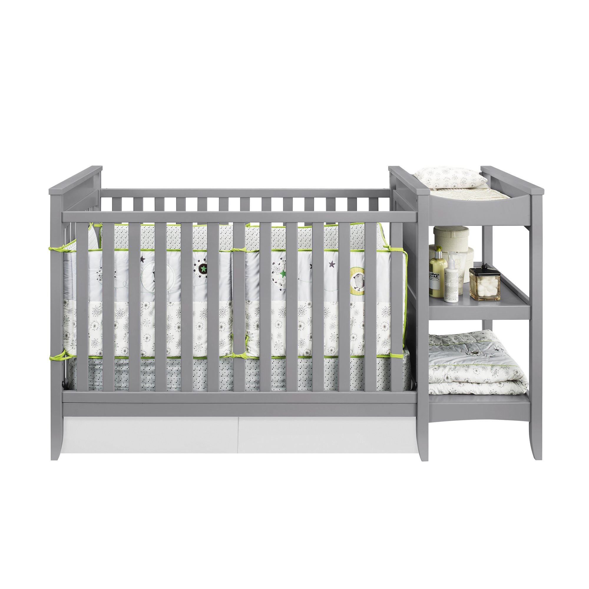 Best ideas about Baby Crib With Changing Table
. Save or Pin Baby Relax Emma 2 in 1 Convertible Crib with Changing Now.