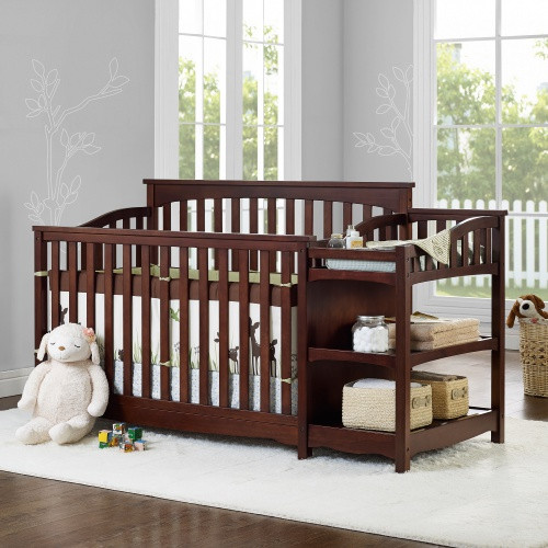 Best ideas about Baby Crib With Changing Table
. Save or Pin Baby Relax Bailey 2 in 1 Convertible Crib and Changing Now.