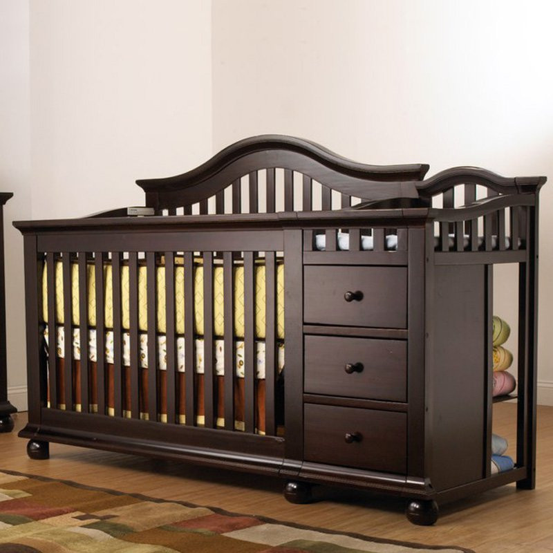 Best ideas about Baby Crib With Changing Table
. Save or Pin Sorelle Cape Cod Crib n Changer with Toddler Rail Cribs Now.