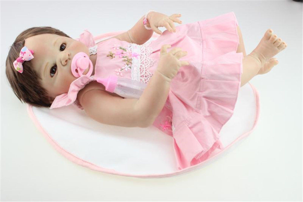Best ideas about Baby Doll Bathroom
. Save or Pin 22" Vinyl Lifelike Reborn Victoria Doll Handmade Bath Baby Now.
