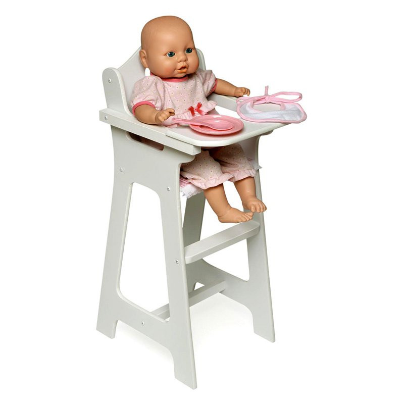 Best ideas about Baby Doll High Chair
. Save or Pin Badger Basket Doll High Chair Baby Doll Furniture at Now.