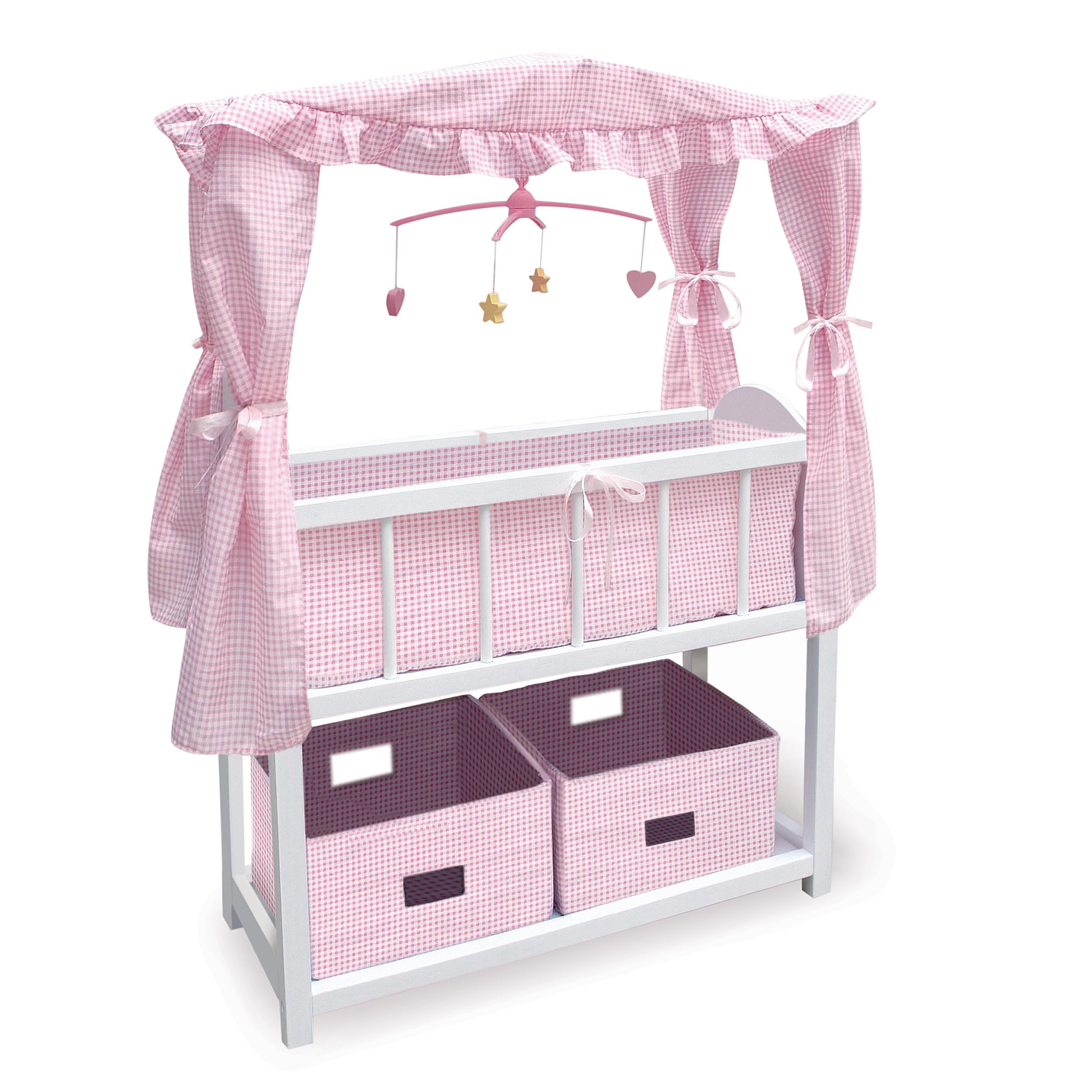 Best ideas about Baby Dolls Furniture Sets
. Save or Pin Badger Basket Canopied Doll Crib Furniture Set by OJ Now.