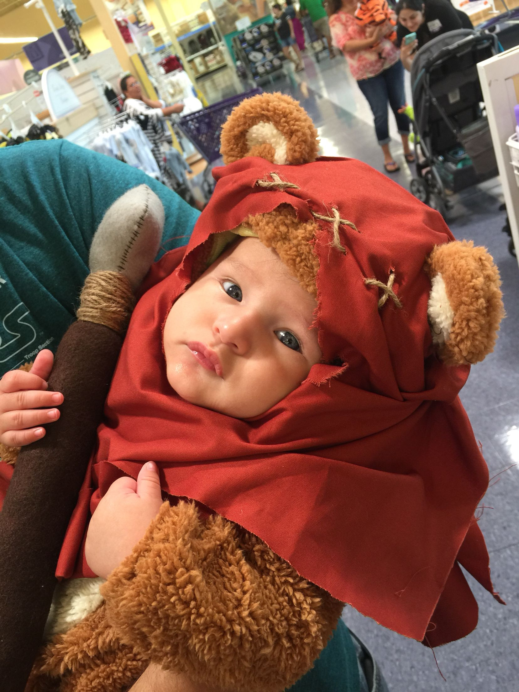 Best ideas about Baby Ewok Costume DIY
. Save or Pin Baby ewok Halloween costume Star Wars diy Now.