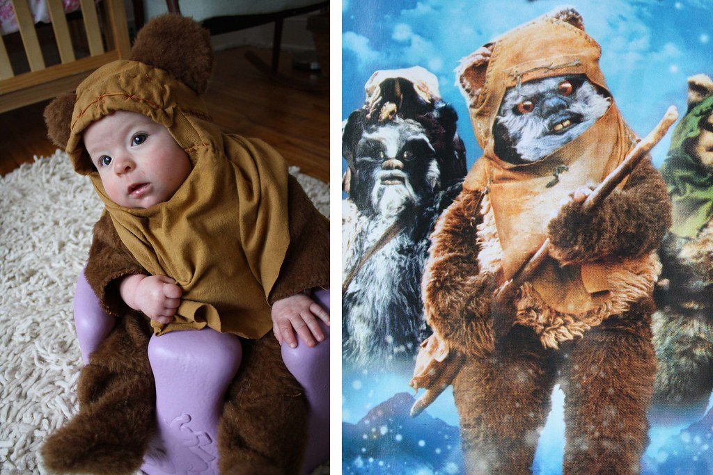 Best ideas about Baby Ewok Costume DIY
. Save or Pin DIY Ewok Halloween costume for baby Now.
