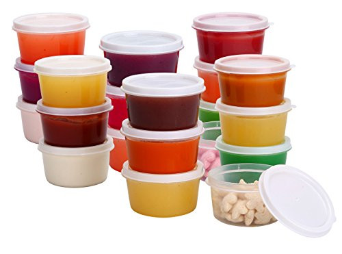 Best ideas about Baby Food Storage Containers
. Save or Pin Greenco Mini Round Food Storage Containers Condiment Sauce Now.