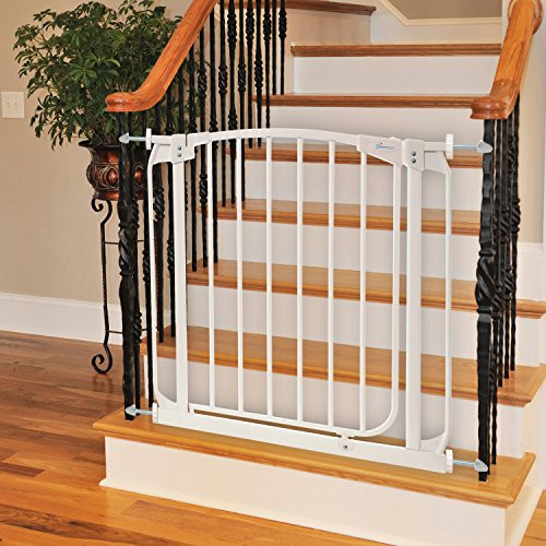 Best ideas about Baby Gate For Stairs With Railing
. Save or Pin Dreambaby Banister Gate Adaptors Silver Buy line in Now.