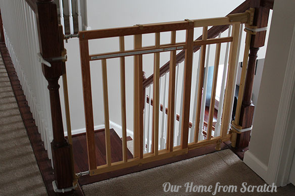 Best ideas about Baby Gate For Stairs With Railing
. Save or Pin Our Home From Scratch Now.