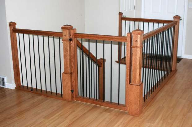 Best ideas about Baby Gate For Stairs With Railing
. Save or Pin Staircases & railings of Creative Carpentry Inc Now.