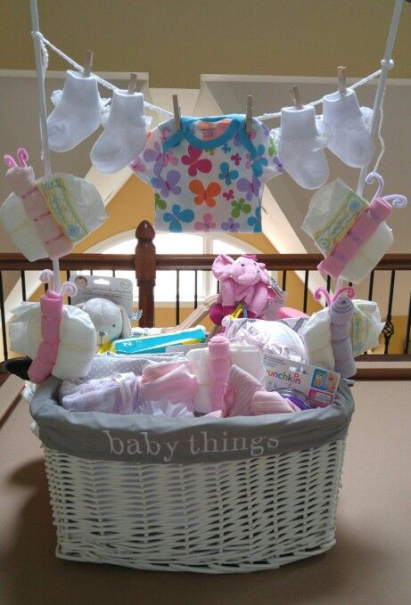 Best ideas about Baby Girl Baby Shower Gift Ideas
. Save or Pin Here s a Pinterest inspired baby shower t I made for Now.