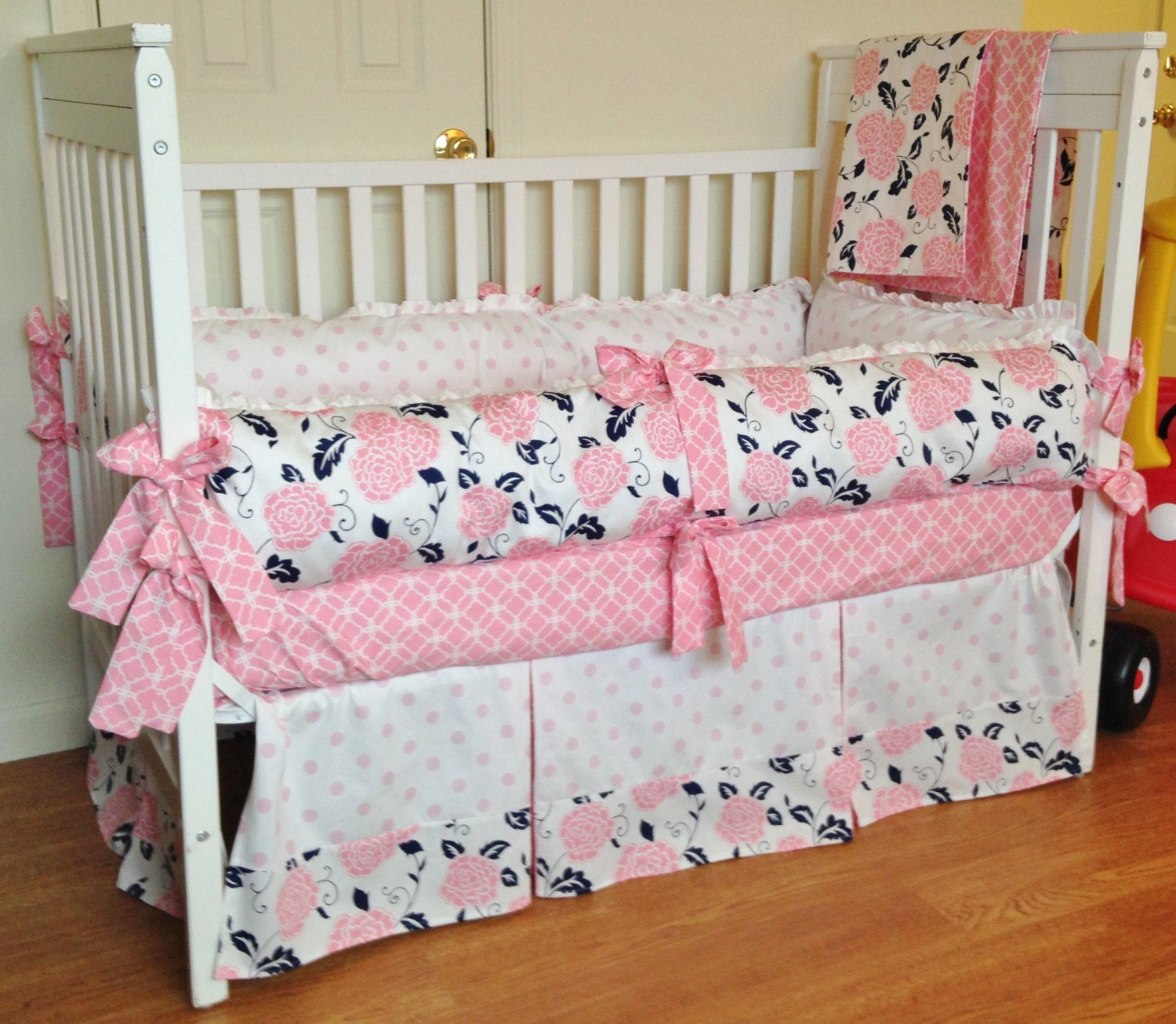 Best ideas about Baby Girl Bedroom Sets
. Save or Pin Items similar to Crib Bedding Baby Girl Bedding Set Now.