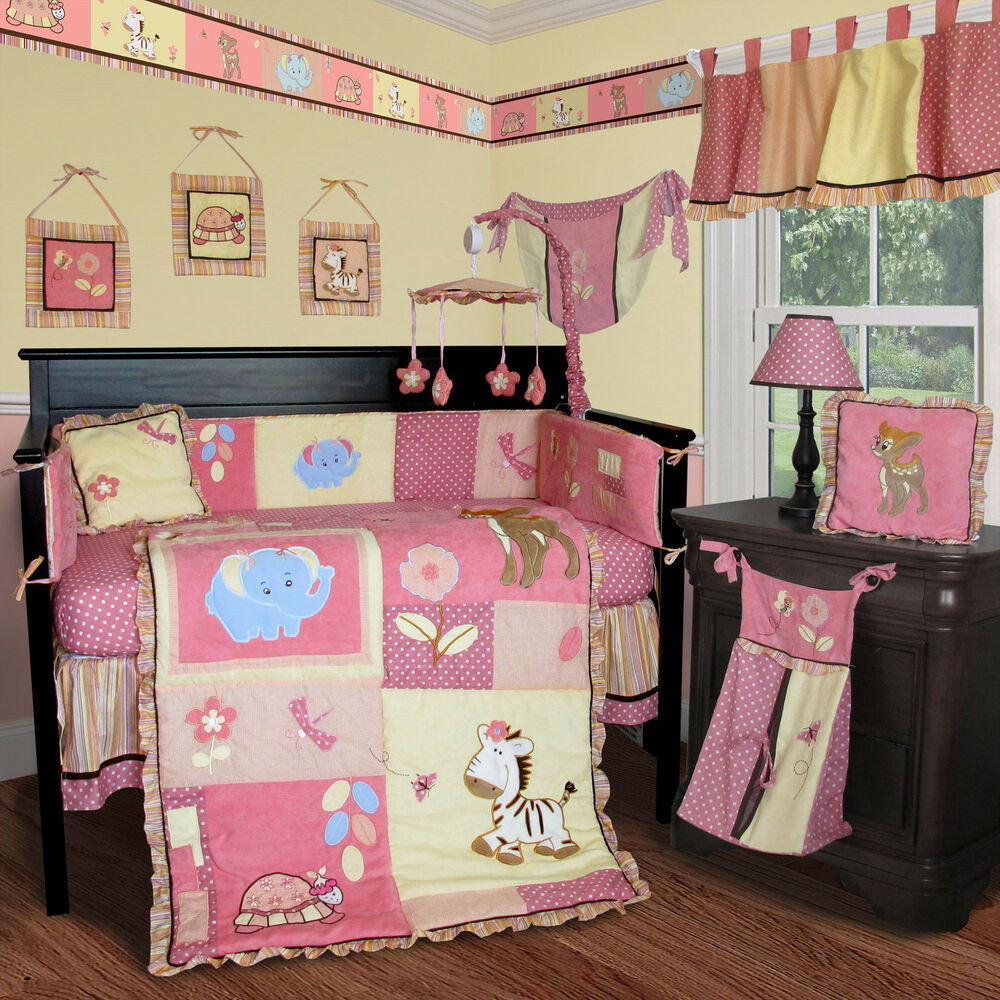 Best ideas about Baby Girl Bedroom Sets
. Save or Pin Baby Boutique Jungle Animal 13 pcs Crib Nursery Now.