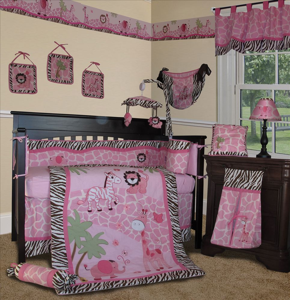 Best ideas about Baby Girl Bedroom Sets
. Save or Pin Baby Boutique Pink Safari 13 PCS Girl Nursery Crib Now.