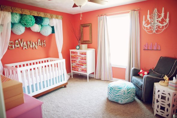 Best ideas about Baby Girl Room Colors
. Save or Pin Baby Nursery Ideas for Girls Now.