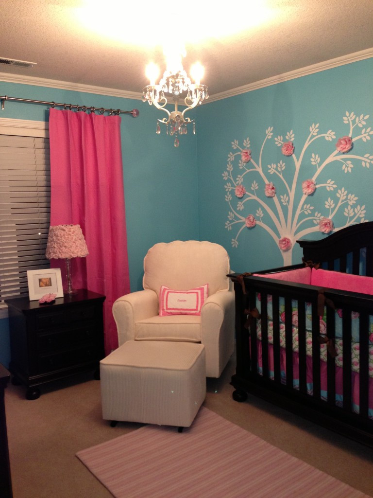 Best ideas about Baby Girl Room Colors
. Save or Pin Emerson s Pink and Turquoise Nursery Project Nursery Now.