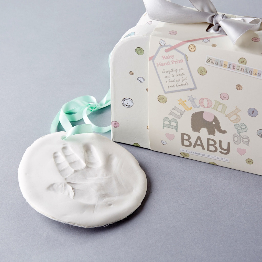 Best ideas about Baby Handprint Gift Ideas
. Save or Pin Baby Handprint Gift Kit Children s craft kits from Buttonbag Now.
