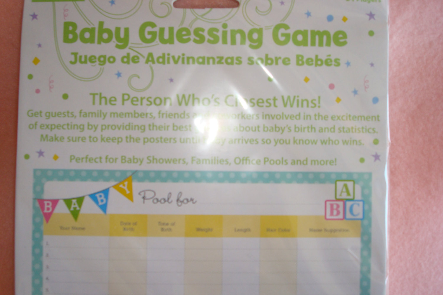 Best ideas about Baby Pool Game
. Save or Pin Baby Guessing Game Baby Shower Games Baby fice Pool Now.