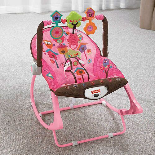 Best ideas about Baby Rocking Chair Walmart
. Save or Pin Infant to toddler Fisher Price Pink Owl Rocker Bouncer Now.