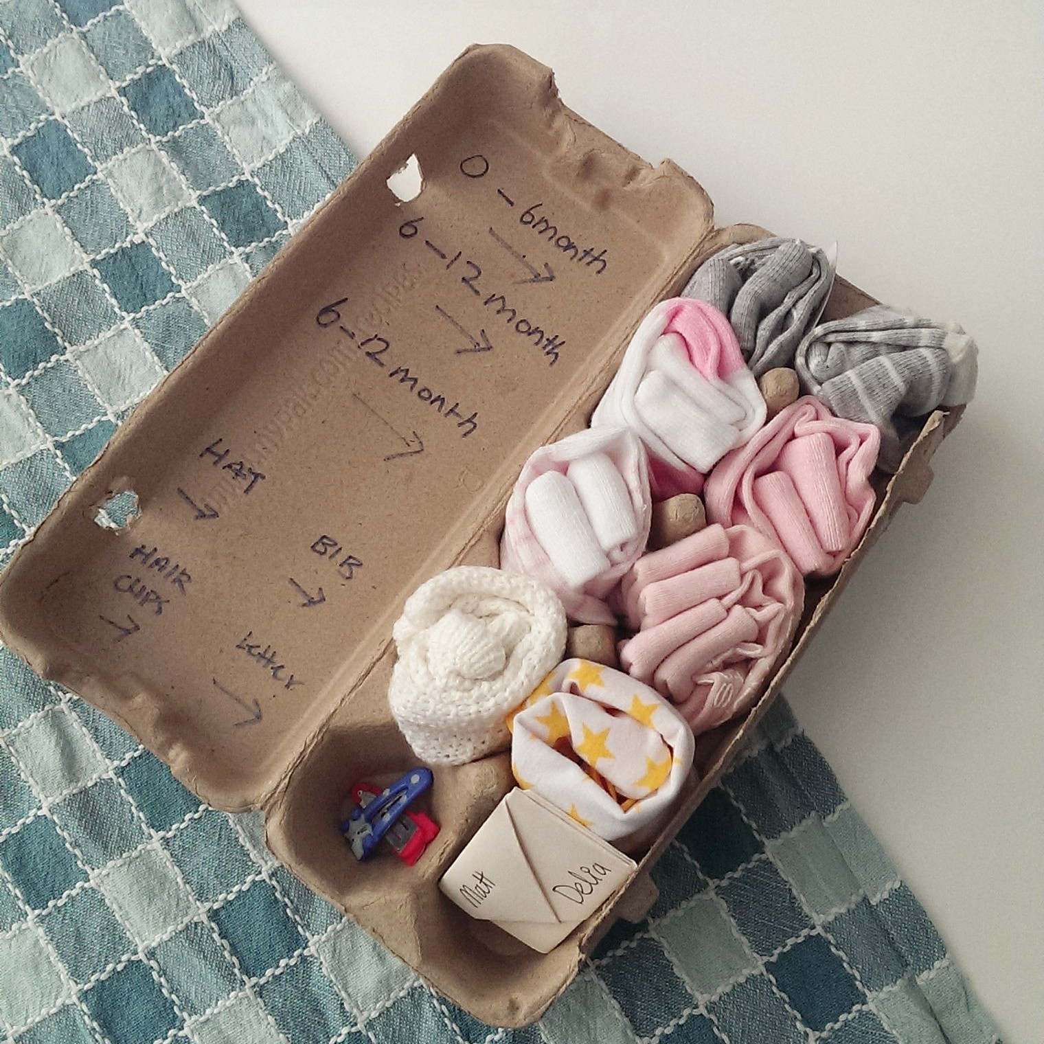 Best ideas about Baby Shower DIY
. Save or Pin D I Y Up Cycling Egg Carton Gift baby shower – Choyful Now.