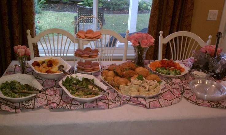 Best ideas about Baby Shower Food Table
. Save or Pin Baby Shower Food table Baby Shower Now.