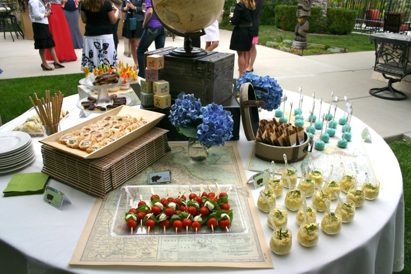 Best ideas about Baby Shower Food Table
. Save or Pin Around the World Baby Shower – A to Zebra Celebrations Now.