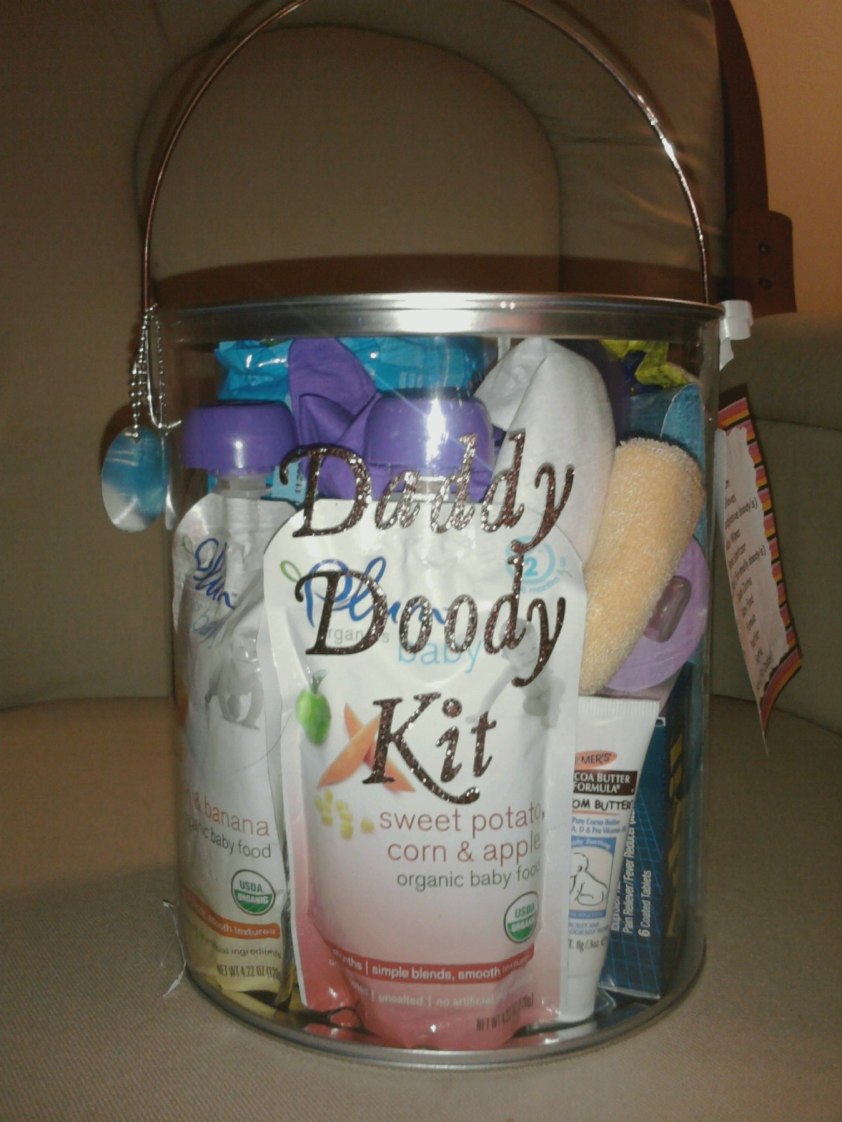 Best ideas about Baby Shower Gift Ideas For Dad
. Save or Pin Daddy “Doody” Kit – Baby Shower Gift For Daddy Now.