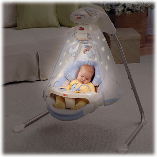 Best ideas about Baby Sleeping In Swing
. Save or Pin Amazon Fisher Price Papasan Cradle Swing Starlight Now.