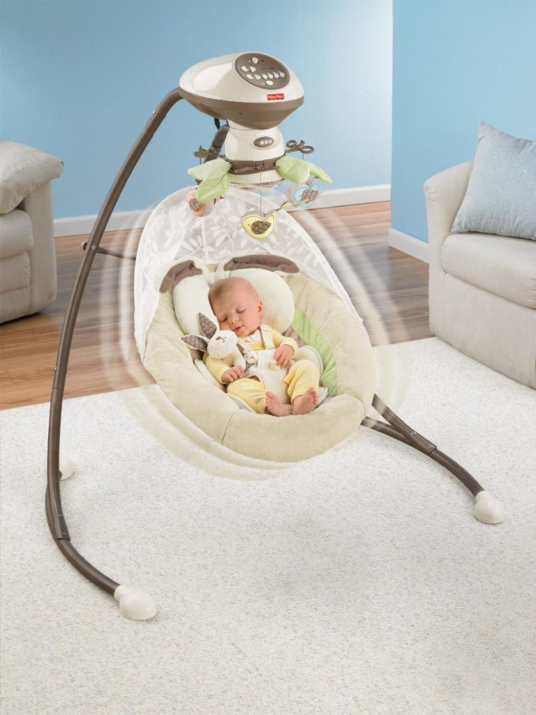 Best ideas about Baby Swing Bassinet
. Save or Pin Amazon Fisher Price Snugabunny Cradle N Swing with Now.