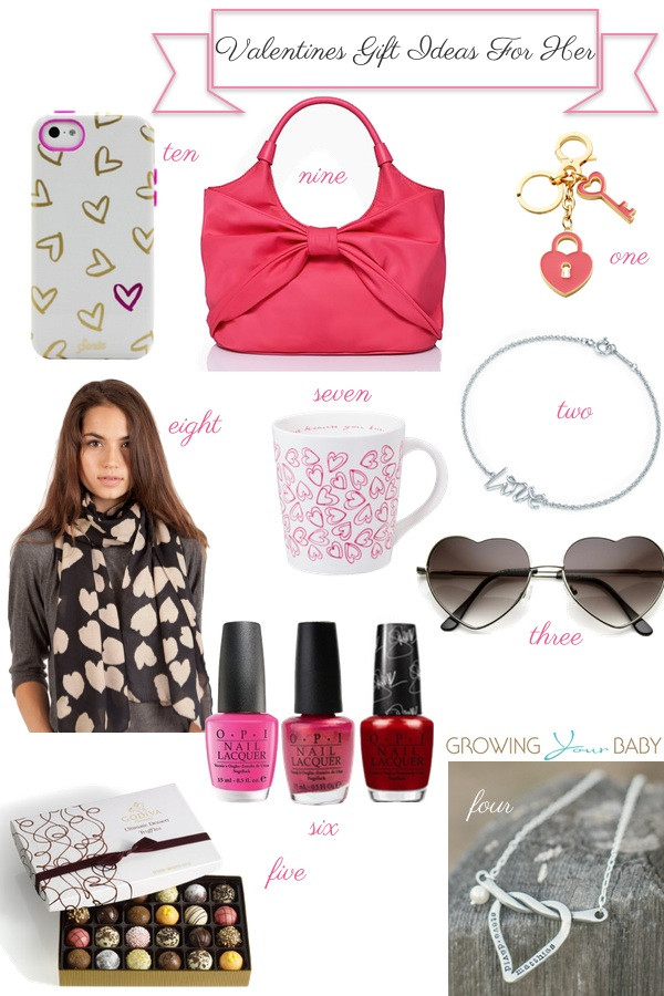 Best ideas about Baby Valentine Gift Ideas
. Save or Pin 10 Valentine’s Gift Ideas For Her Now.