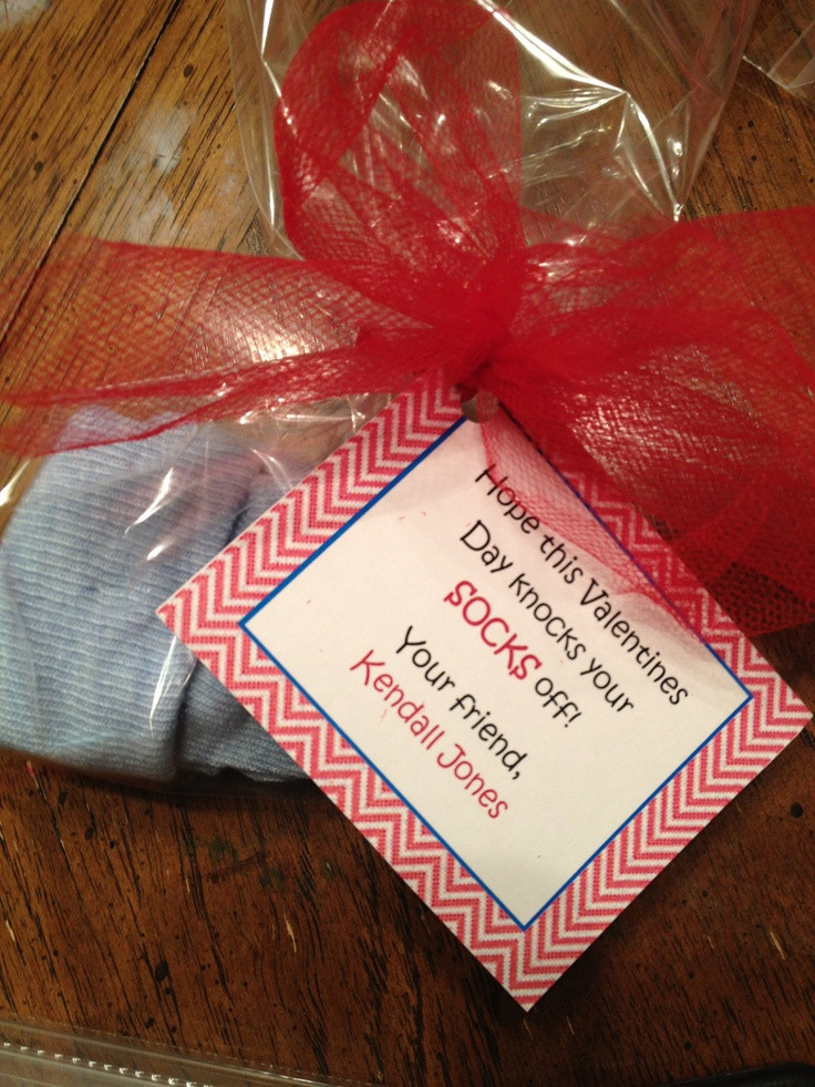 Best ideas about Baby Valentine Gift Ideas
. Save or Pin Baby socks as Valentine t for infant or toddler class Now.