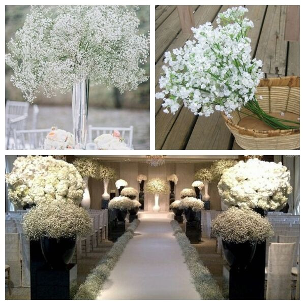Best ideas about Baby'S Breath Centerpieces DIY
. Save or Pin Artificial Plastic Gypsophila Baby s Breath Flower Plant Now.