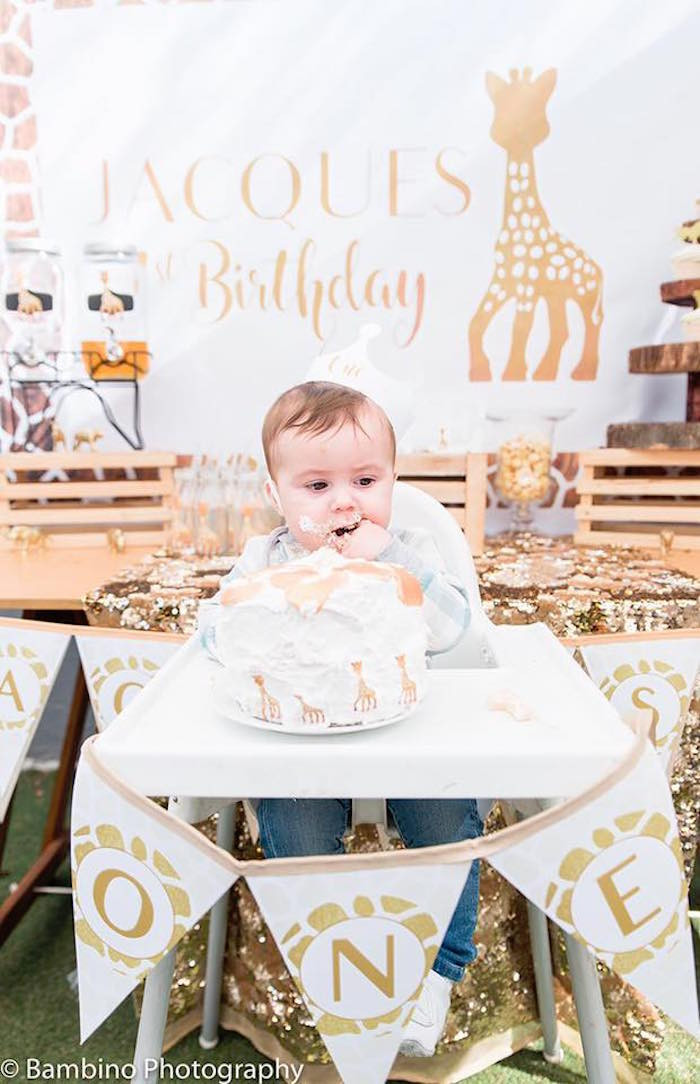 Best ideas about Baby's First Birthday Ideas
. Save or Pin Kara s Party Ideas Sophie the Giraffe 1st Birthday Party Now.