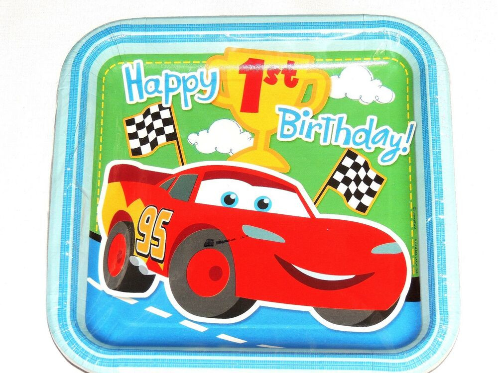 Best ideas about Baby's First Birthday Ideas
. Save or Pin NEW CARS BABY S 1st BIRTHDAY 8 LUNCH PLATES PARTY Now.