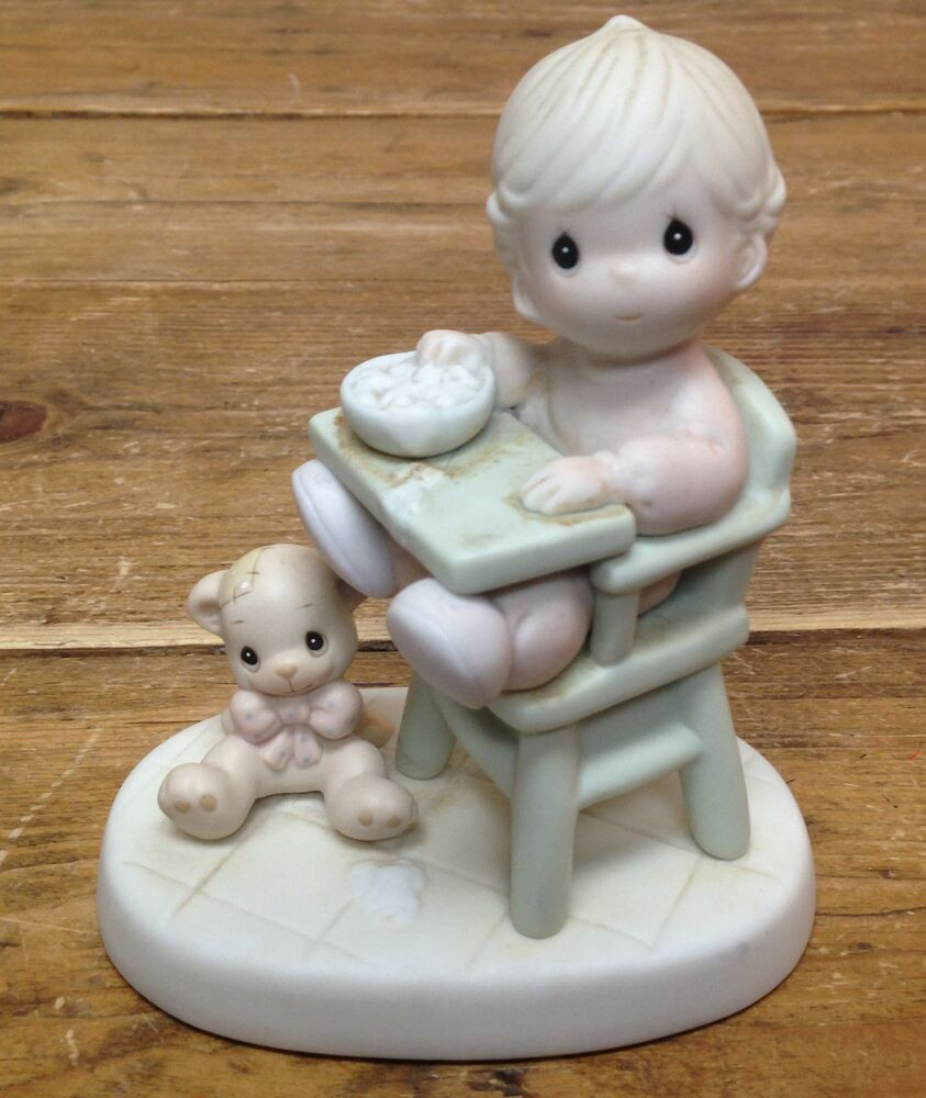 Best ideas about Baby'S First Chair
. Save or Pin Precious Moments Figurine Baby s First Meal Baby Now.