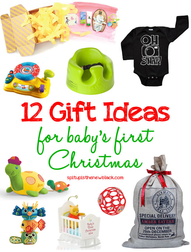 Best ideas about Baby'S First Christmas Gift Ideas
. Save or Pin 12 Gift Ideas for Baby s First Christmas Spit Up is the Now.
